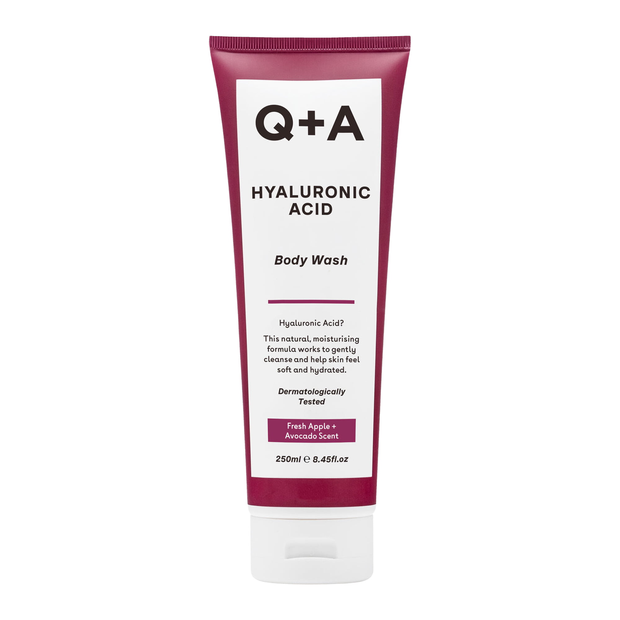Q+A Hyaluronic Acid Body Wash Gel 250ml