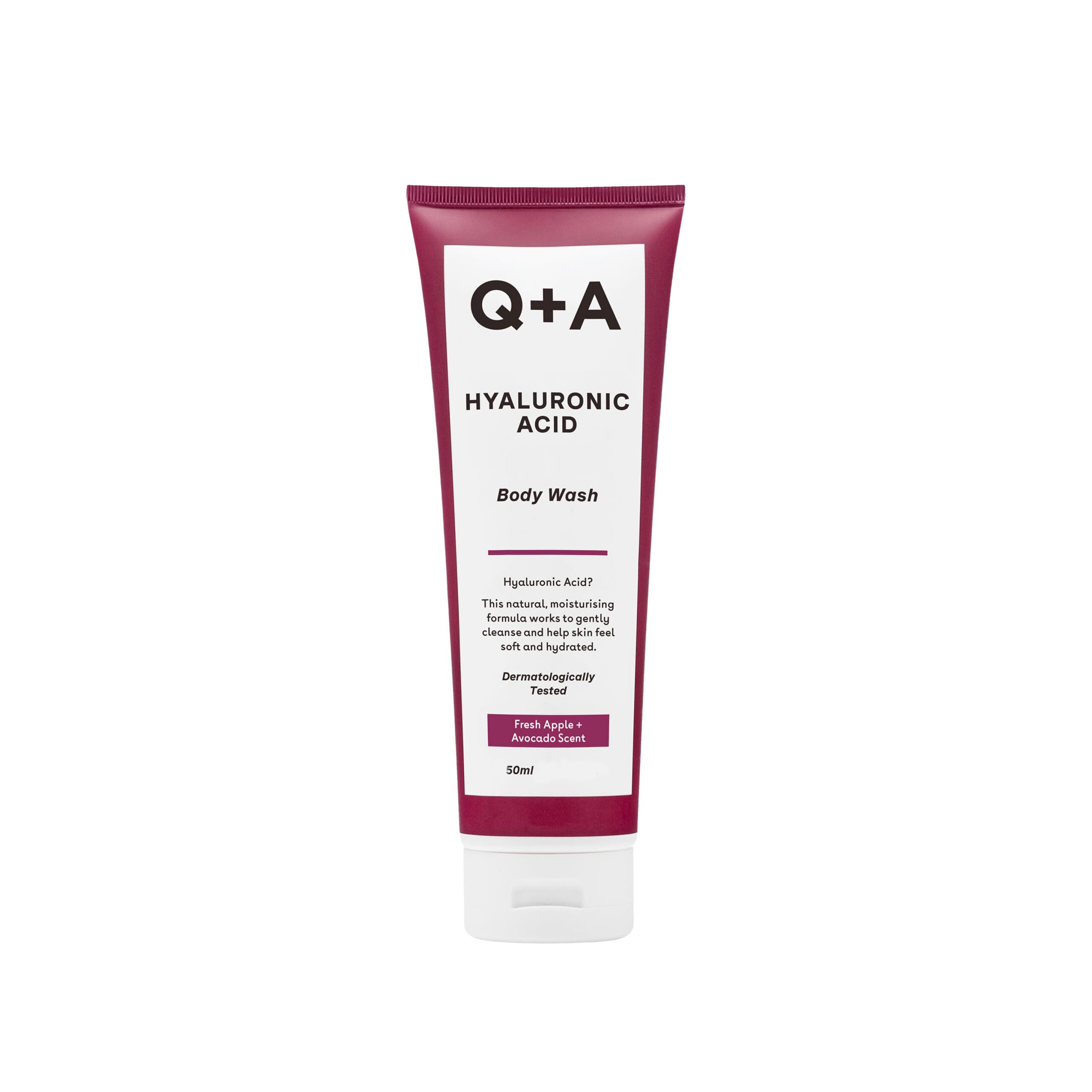 Q+A Hyaluronic Acid Body Wash Gel 50ml