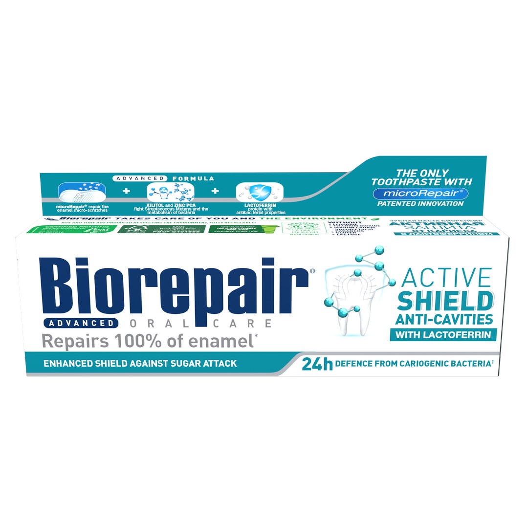 Biorepair Active Shield Pasta de dinți 75ml
