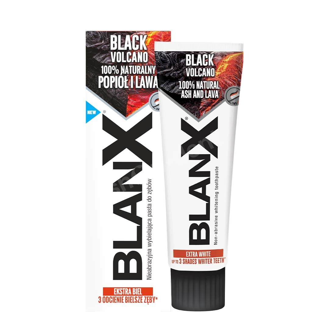 BLANX Pasta de dinți Black Volcano 75ml