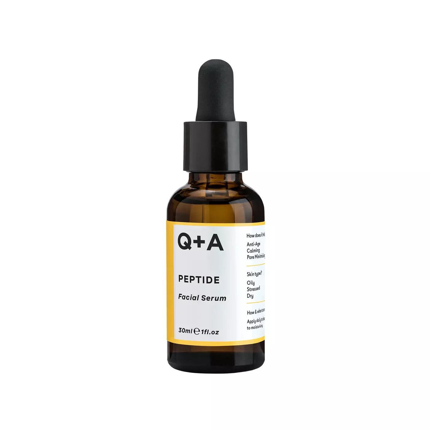 Q+A Peptide Face Serum 30ml