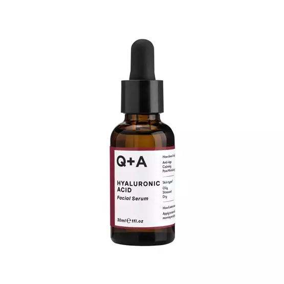 Q+A Hyaluronic Acid Face Serum 30ml