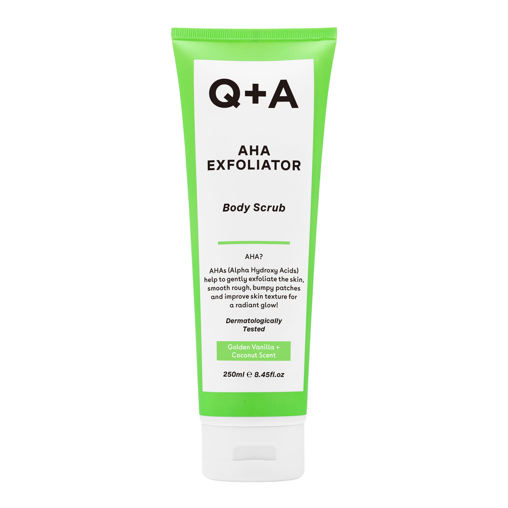 Q+A AHA Exfoliator Exfoliant pentru corp 250ml
