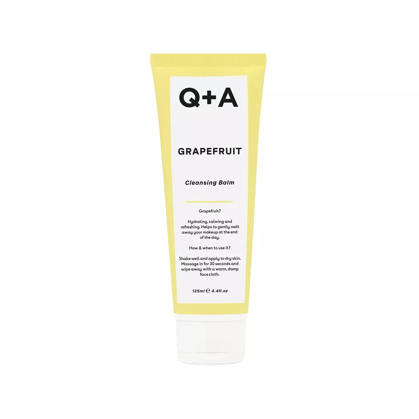 Q+A Loțiune demachiantă Grapefruit Grapefruit 125ml