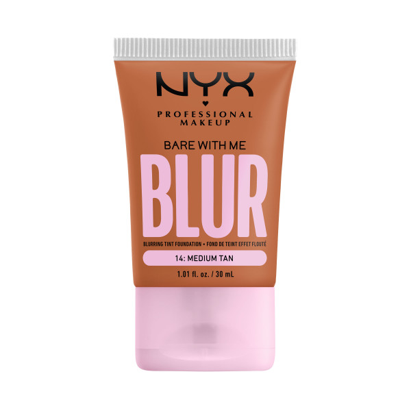 NYX Professional Makeup Bare With Me Blur 14 Medium Tan Foundation