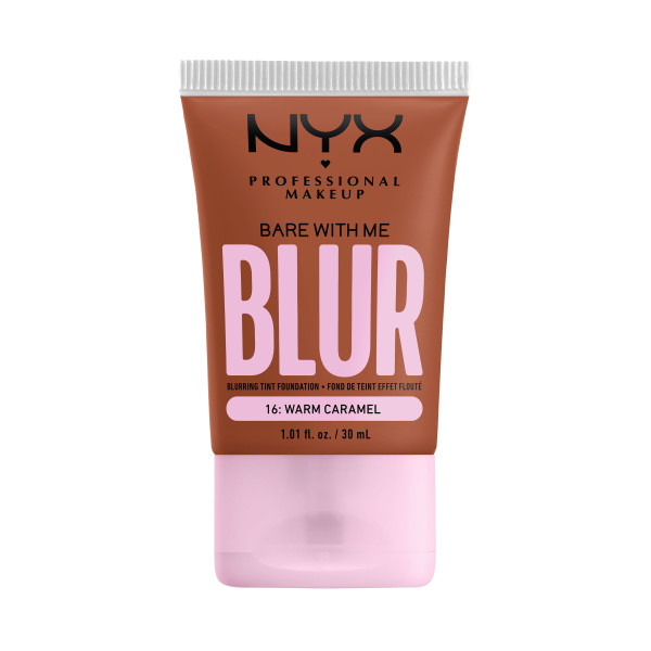 NYX Professional Makeup Bare With Me Blur Foundation 16 Warm Caramel