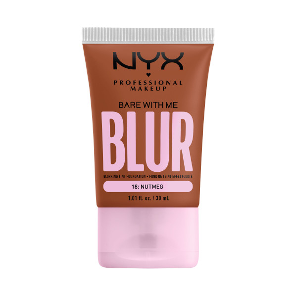 NYX Professional Makeup Bare With Me Blur 18 Nutmeg Foundation