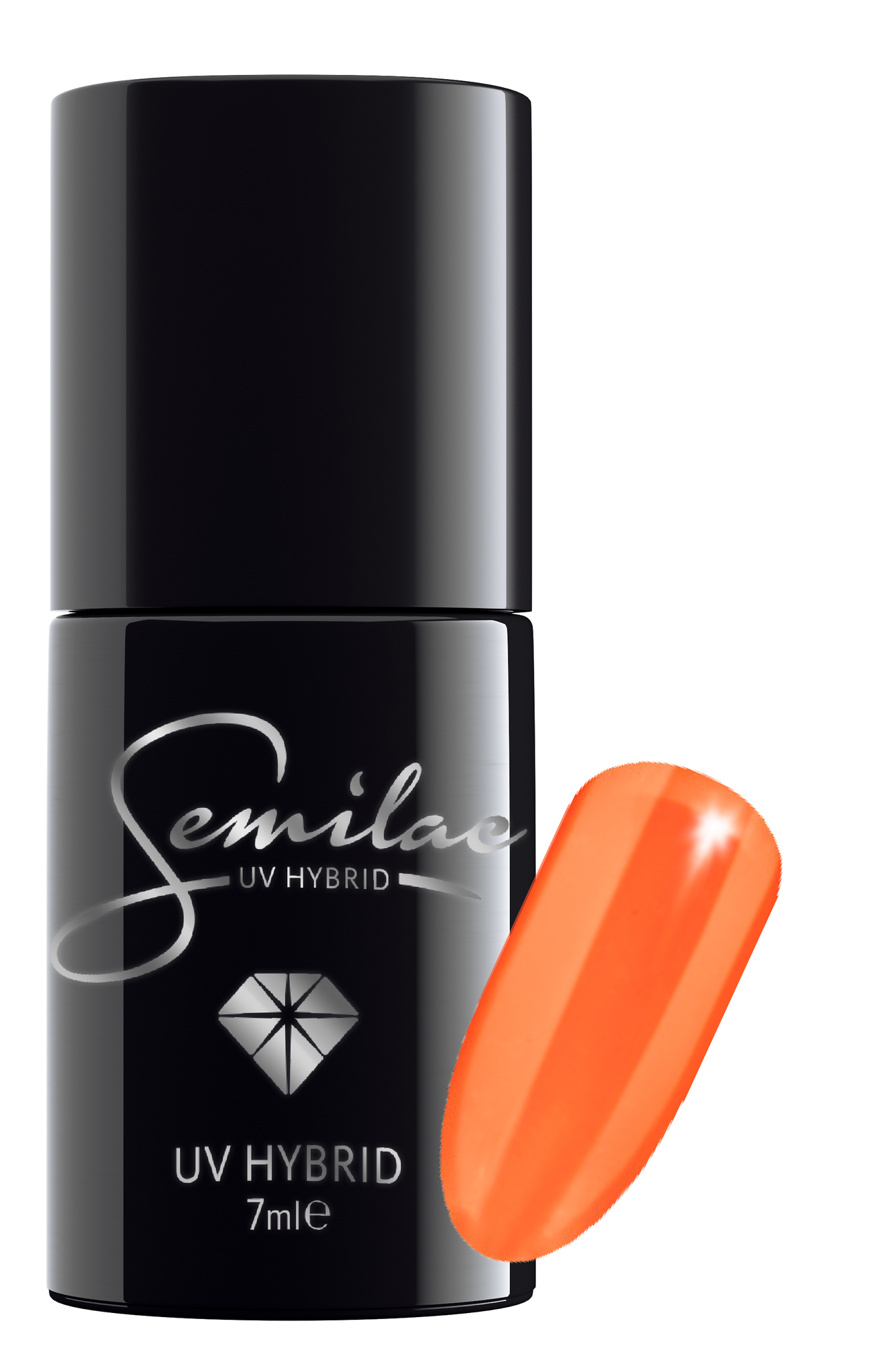 Semilac Hybrid Varnish 045 Electric Orange 7ml
