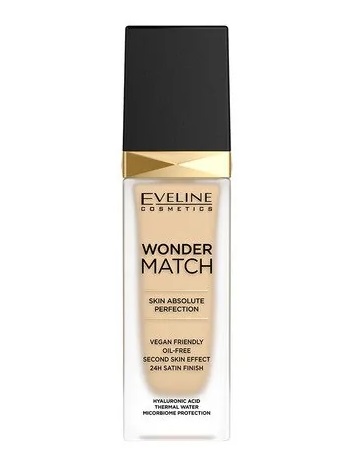 Eveline Wonder Match Luxurious Matching Foundation 05 Light Porcellain