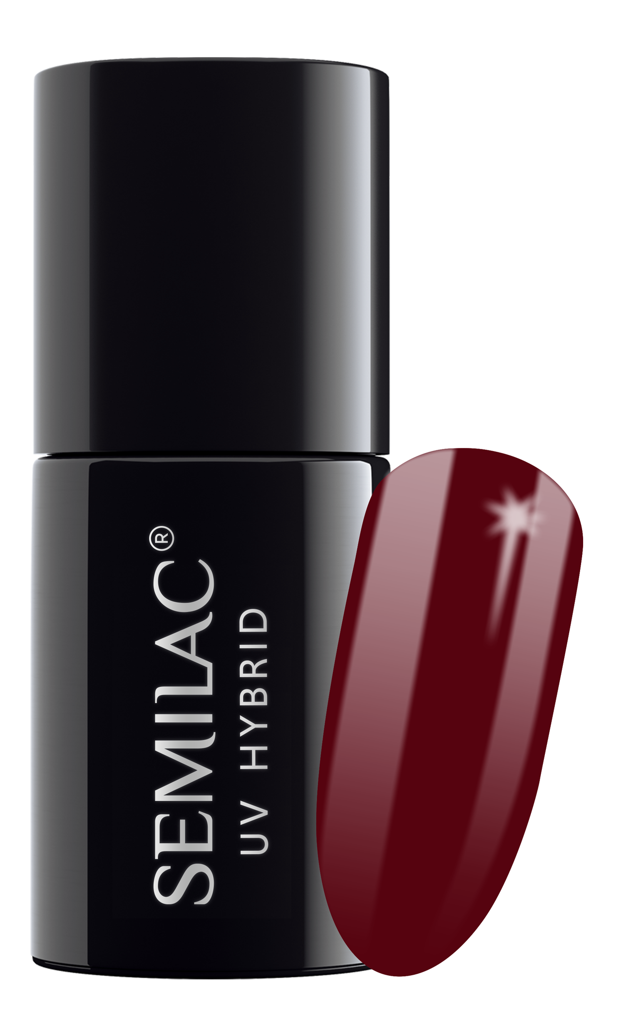 Semilac Hybrid Varnish 071 Deep Red 7ml