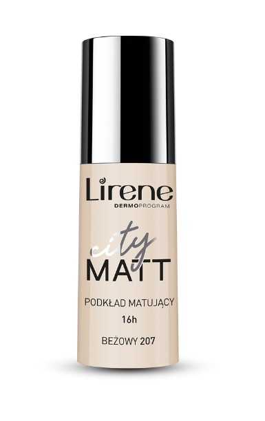 Lirene City Matt Mattifying Foundation 207 Beige