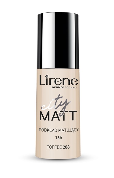 Lirene City Matt Mattifying Foundation 208 Toffee