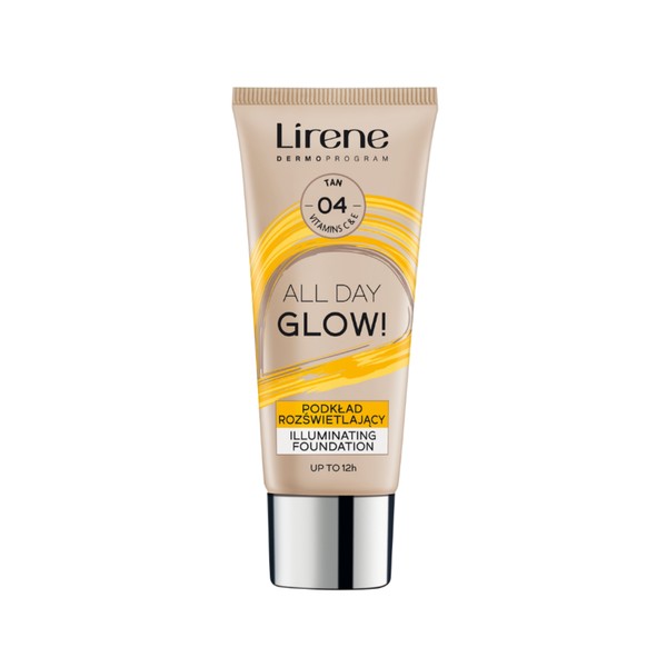 Lirene Podkład Rozświetlający 04 Tan