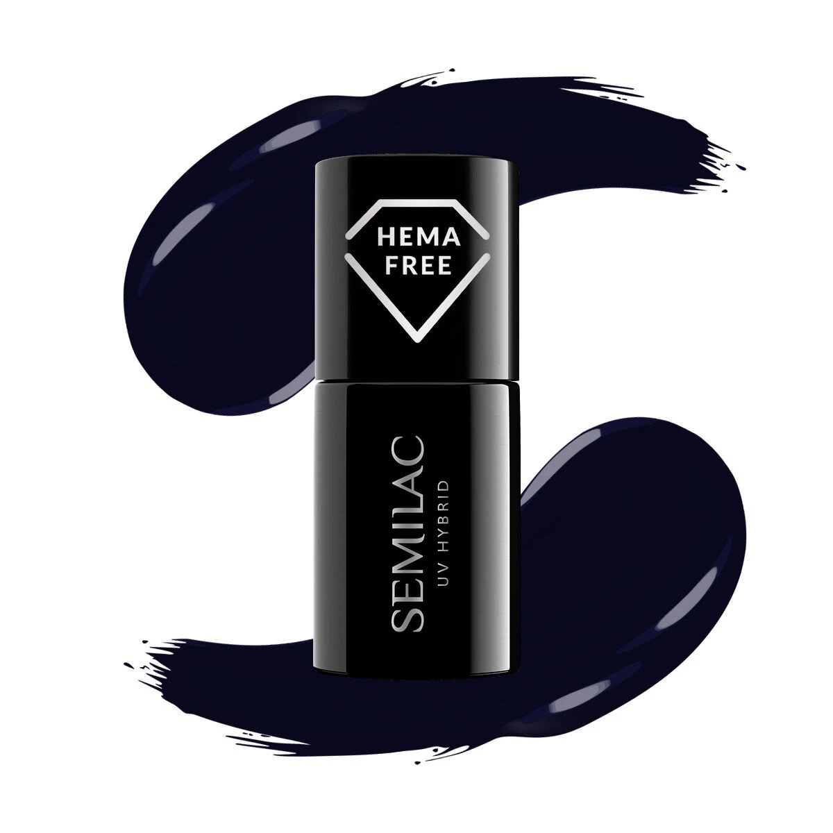 Semilac Hybrid Varnish 420 Safari Night Blue