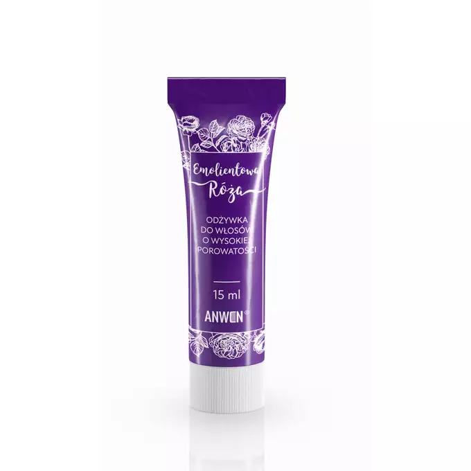 Balsam Emollient Rose pentru păr cu porozitate mare 15ml