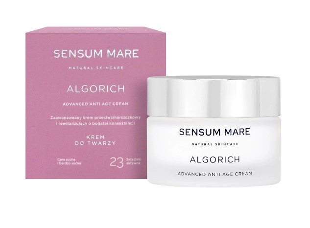 Sensum Mare Algorich Cremă revitalizantă și antirid cu textură bogată 50ml