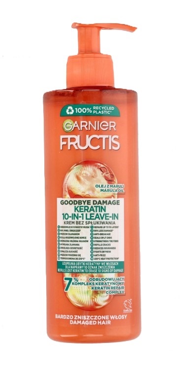 Garnier Fructis Goodbye Damage Keratin Hair Cream 10in1 400ml