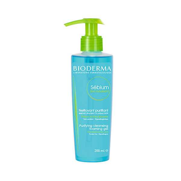 Bioderma Sebium Moussant Antibacterial Face Wash 200ml