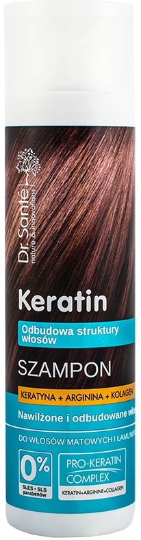 Dr. Sante Keratin Shampoo pentru părul tern și fragil 250ml