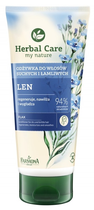 Farmona Herbal Care Conditioner pentru păr uscat și fragil Flax 200ml
