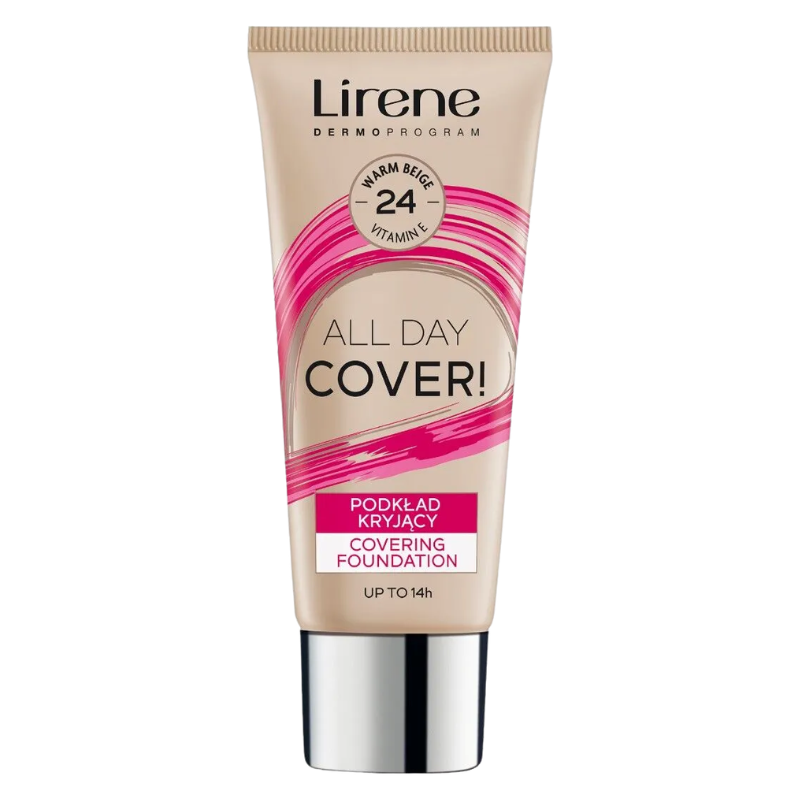 Lirene Fond de ten acoperitor 24 Warm Beige 30ml