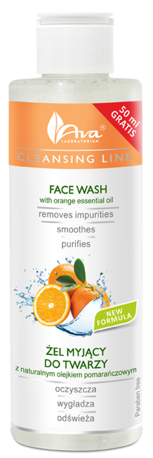 Ava Cleansing Line Gel de curățare facială 200ml