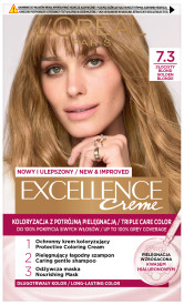 Loreal Excellence Excellence Creme Cream Hair Colour 7.3 Golden Blonde