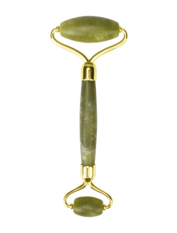 Lash Brow Roller pentru masaj facial Jade Premium + caz