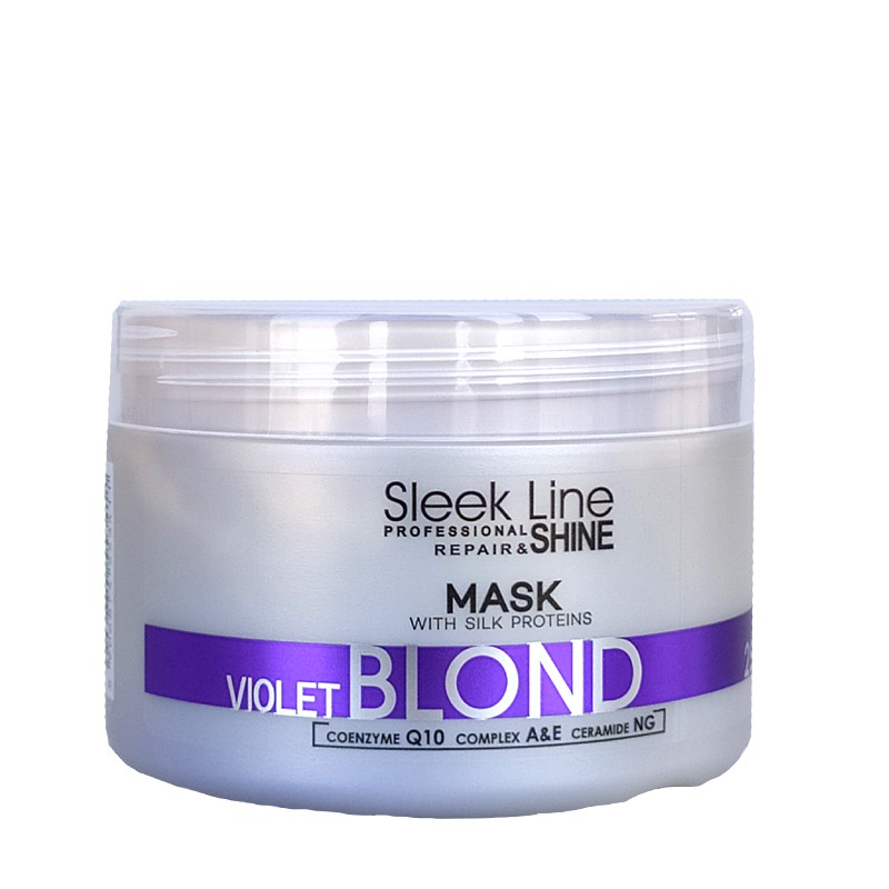 Stapiz Sleek Line Violet Blonde Mască de păr neutralizantă pentru păr 250ml