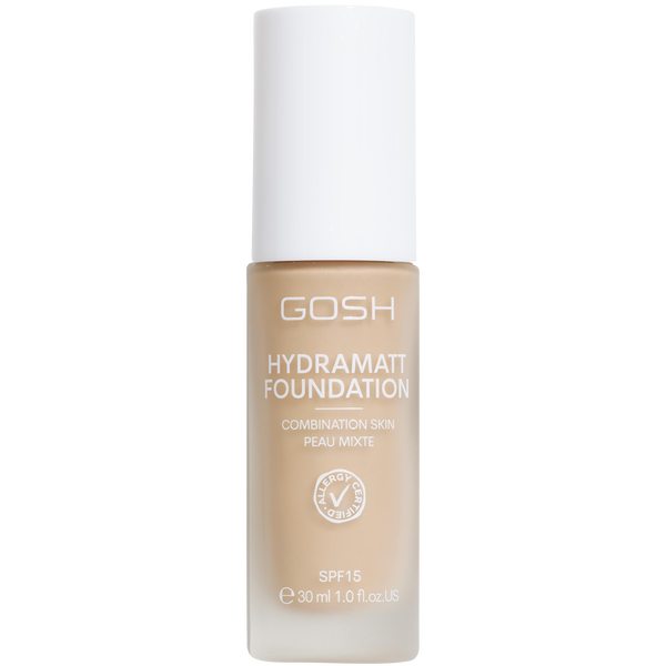 GOSH Hydramatt SPF15 Podkład do Twarzy 004N Light