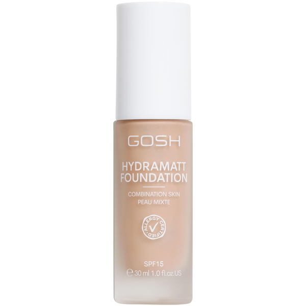 GOSH Hydramatt SPF15 Podkład do Twarzy 004R Light
