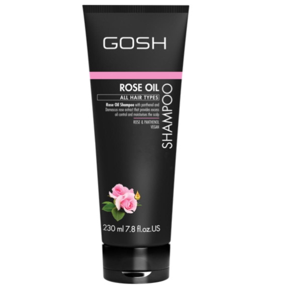 GOSH ROSE OIL Șampon pentru păr 230ml