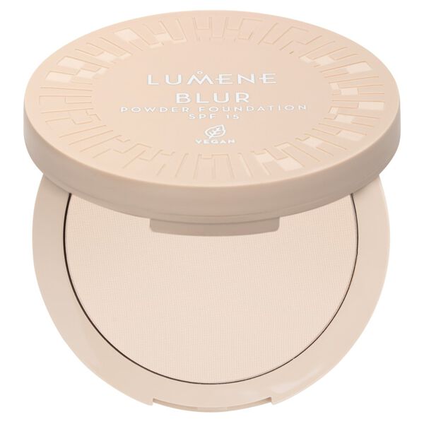 LUMENE BLUR Pudră de față de lungă durată SPF15+ 1