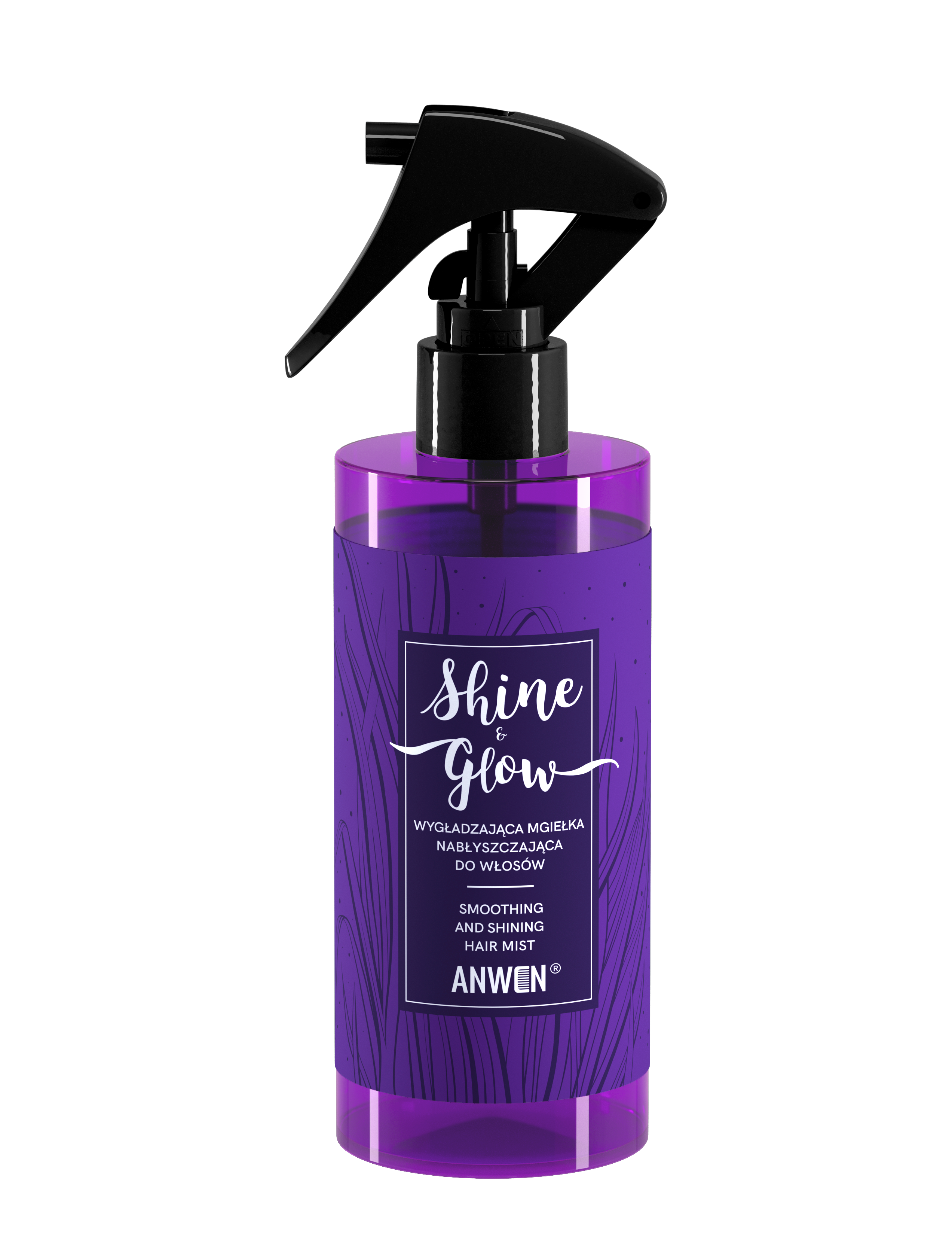 Anwen Shine &amp; Glow Smoothing Shine Mist pentru păr 150ml