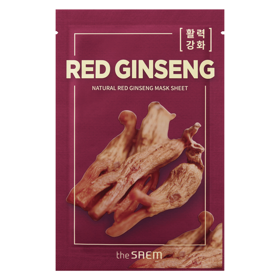 Masca Saem Red Ginseng Red Ginseng Sheet Mask