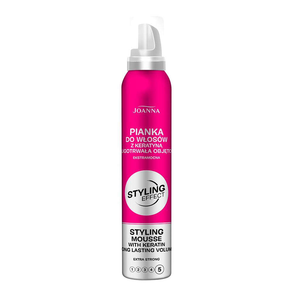 Joanna Styling Effect Hair Mousse Keratin 5
