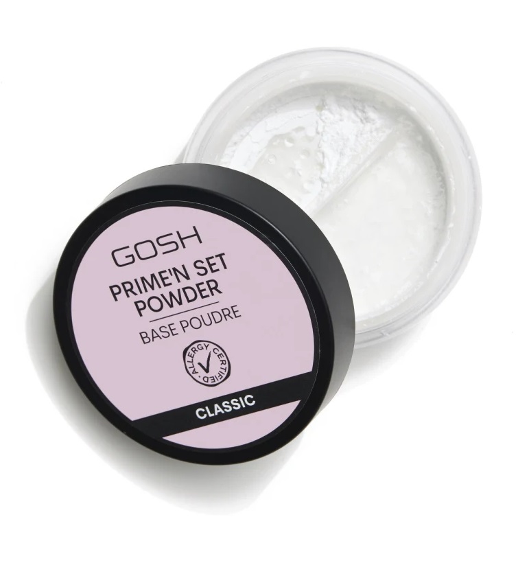 GOSH Prime&#039;n Set Powder Fixing and Mattifying Powder Base 2 în 1 Classic GOSH Prime&#039;n Set Powder Fixing and Mattifying Powder Base 2 în 1 Classic
