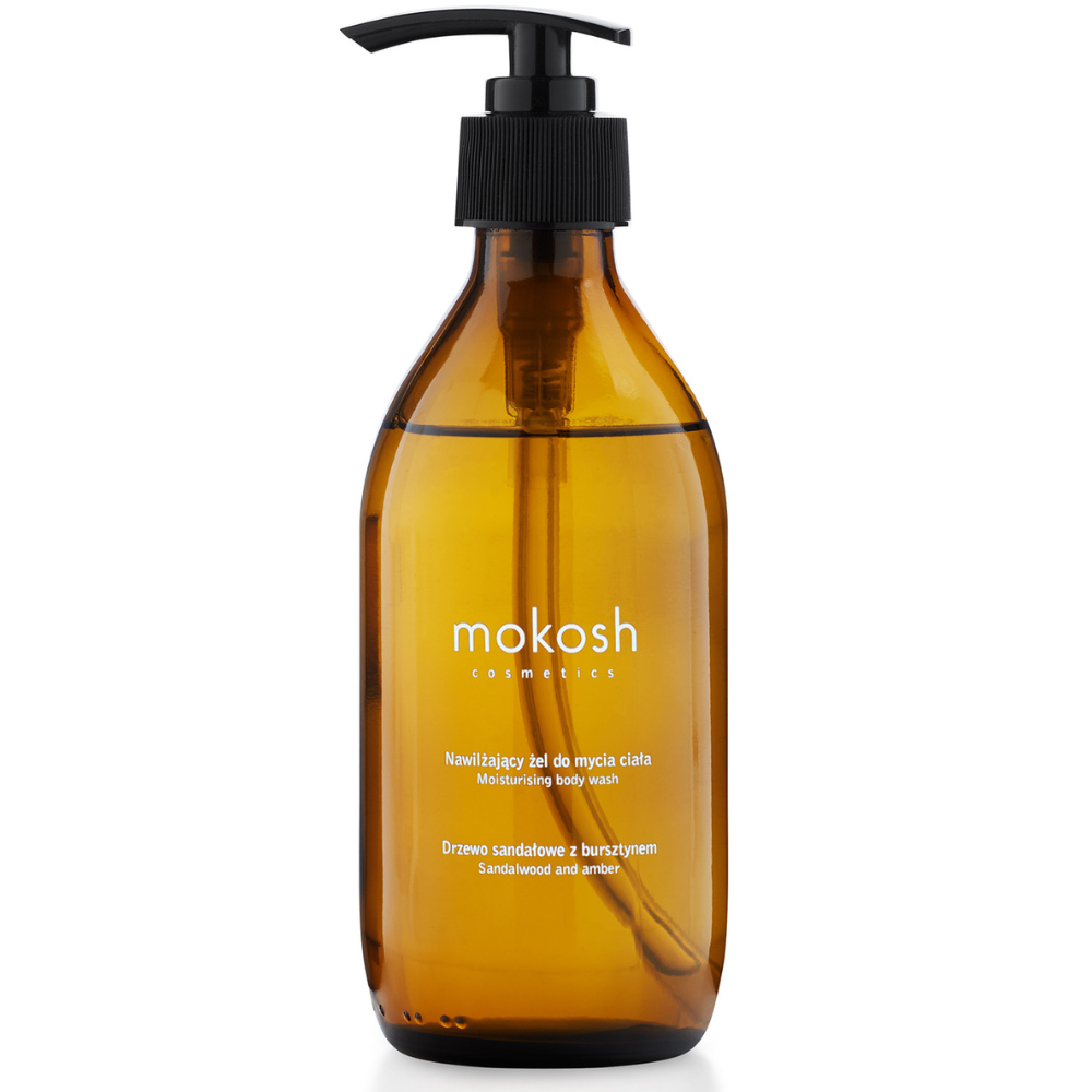 Mokosh Gel de spălare pentru corp cu lemn de santal și chihlimbar 300ml