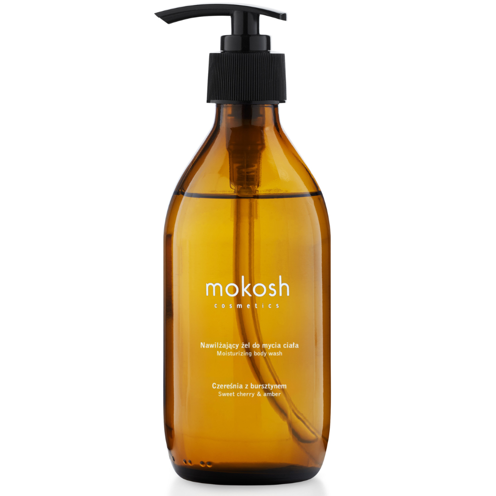 Mokosh Gel de spălare pentru corp Cherry cu chihlimbar 300ml