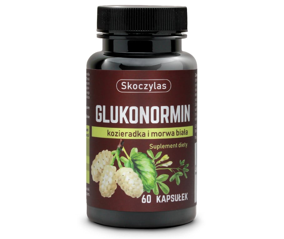 Skoczylas Gluconormin Fenugreek și Mulberry White Supliment 60 Capsule
