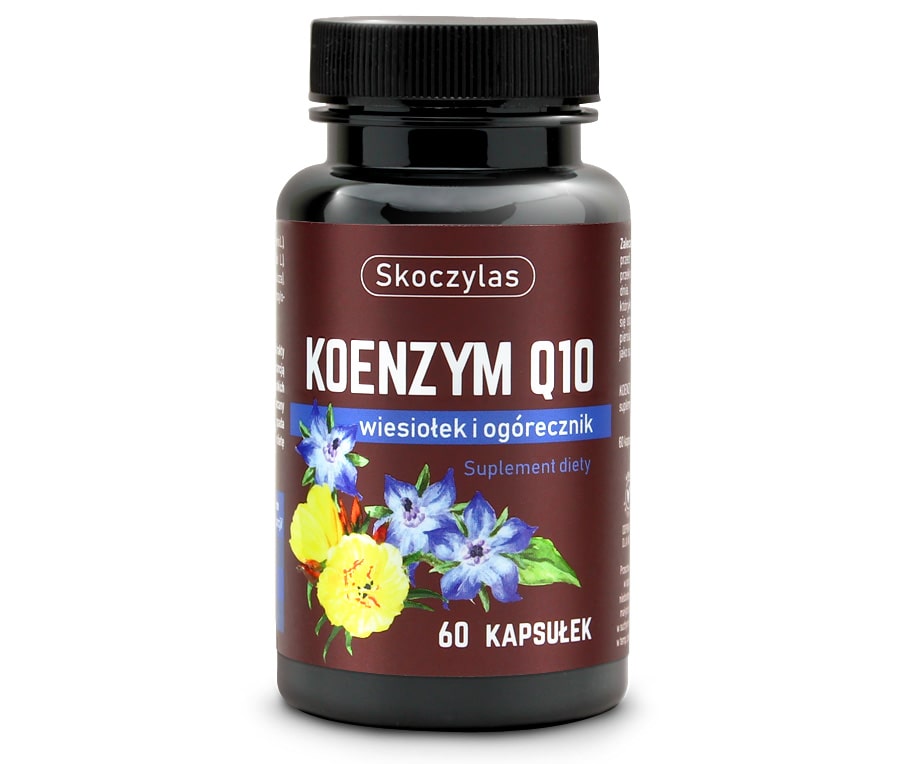 Skoczylas Coenzima Q10 Supliment de Evening Primrose și Borage 60 capsule