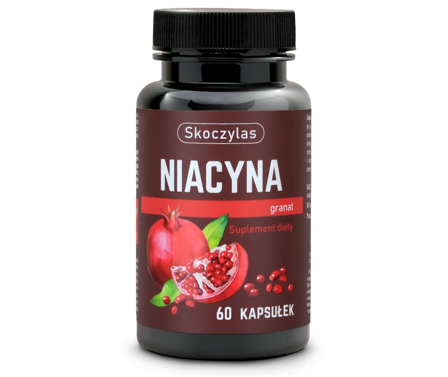 Skoczylas Niacina Vitamina B3 Supliment de rodie 60 Capsule
