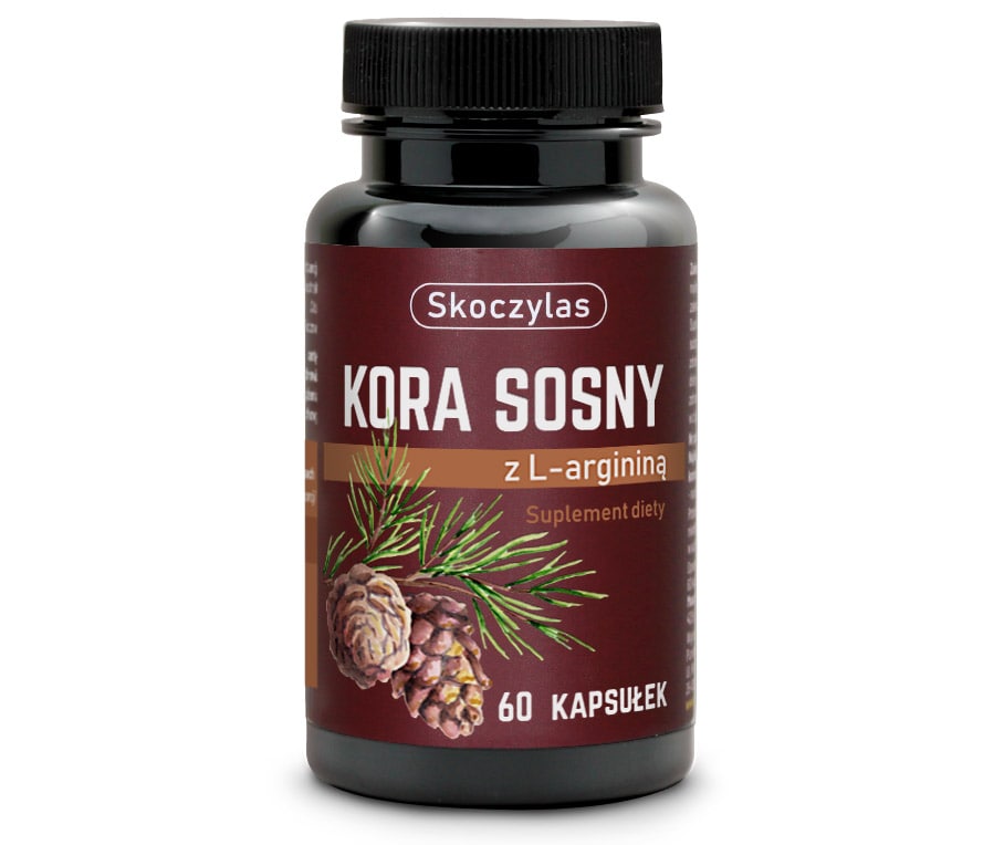 Skoczylas Pine Bark cu L-Arginină 60 Capsule