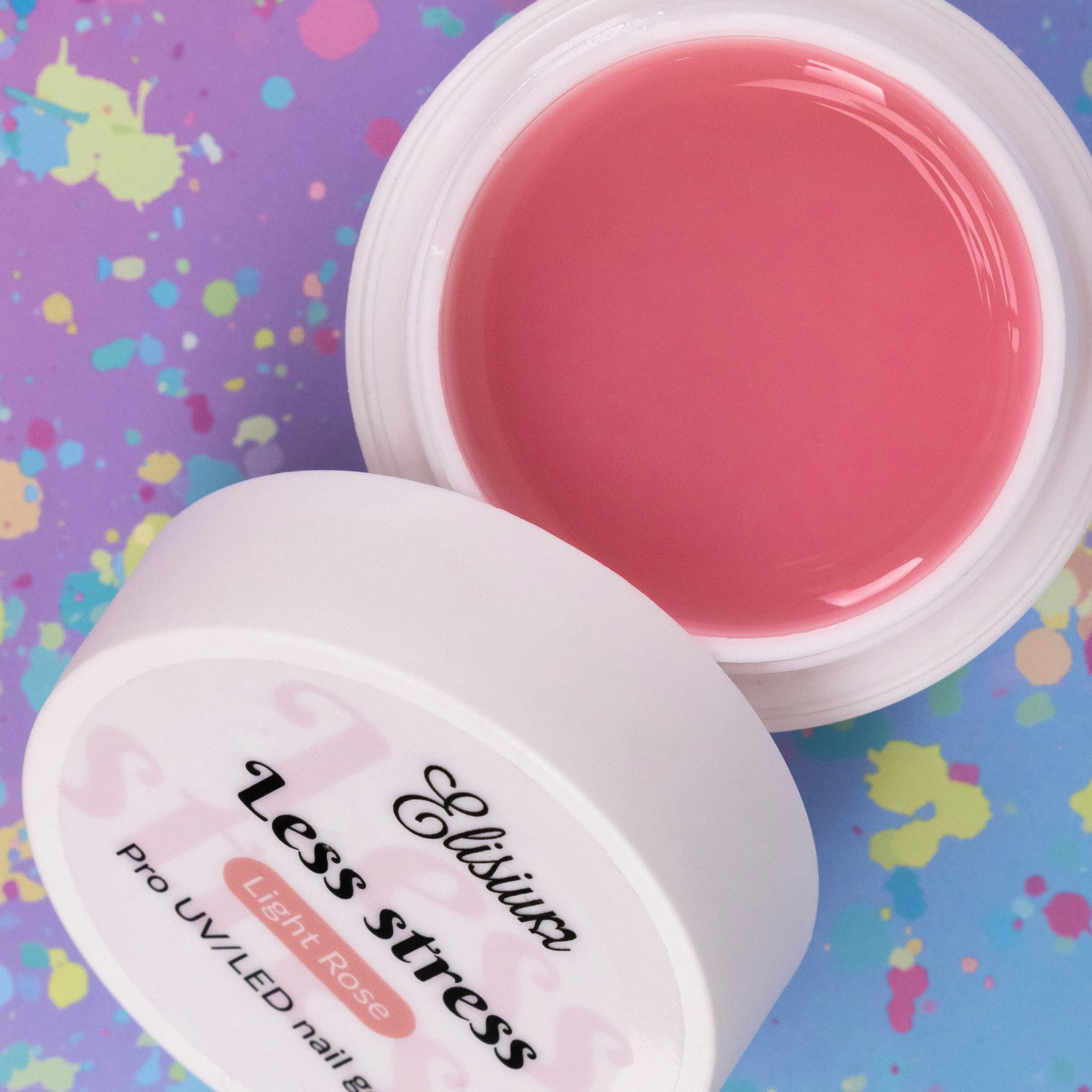 Elisium Less Stress Gel de unghii Light Rose 40ml