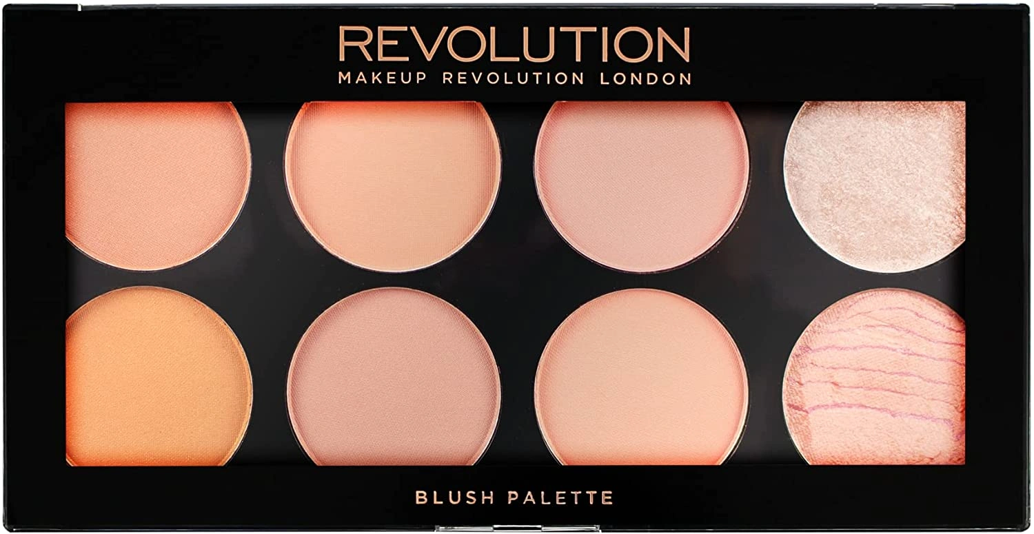 Paleta de farduri de obraz MUR Ultra Blush &amp; Contour Hot Spice Blush Palette
