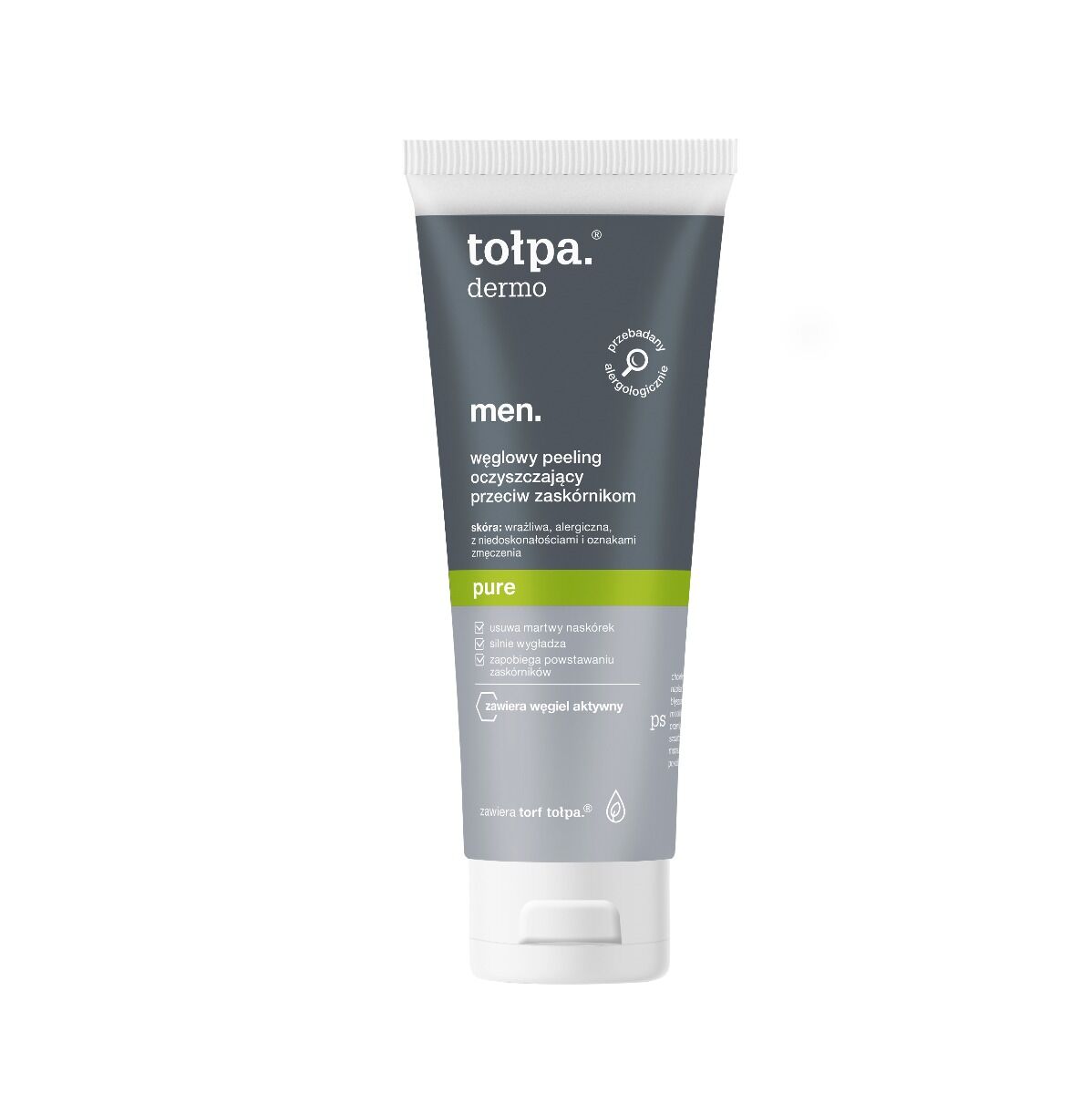 Tolpa Men Pure Charcoal Cleansing Scrub 100ml
