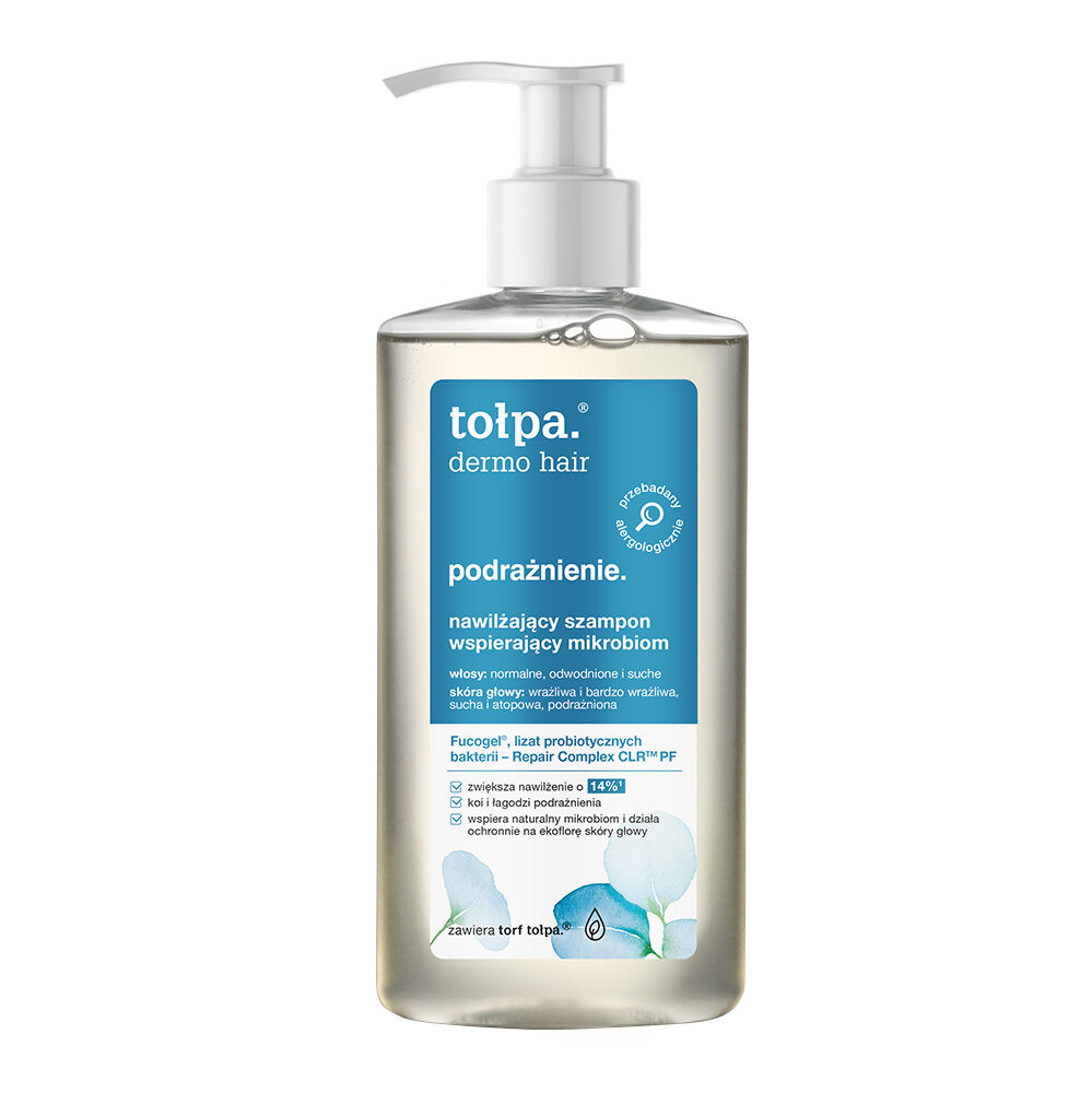 Șampon hidratant hidratant pentru iritații Tolpa pentru susținerea microbiomului 250ml