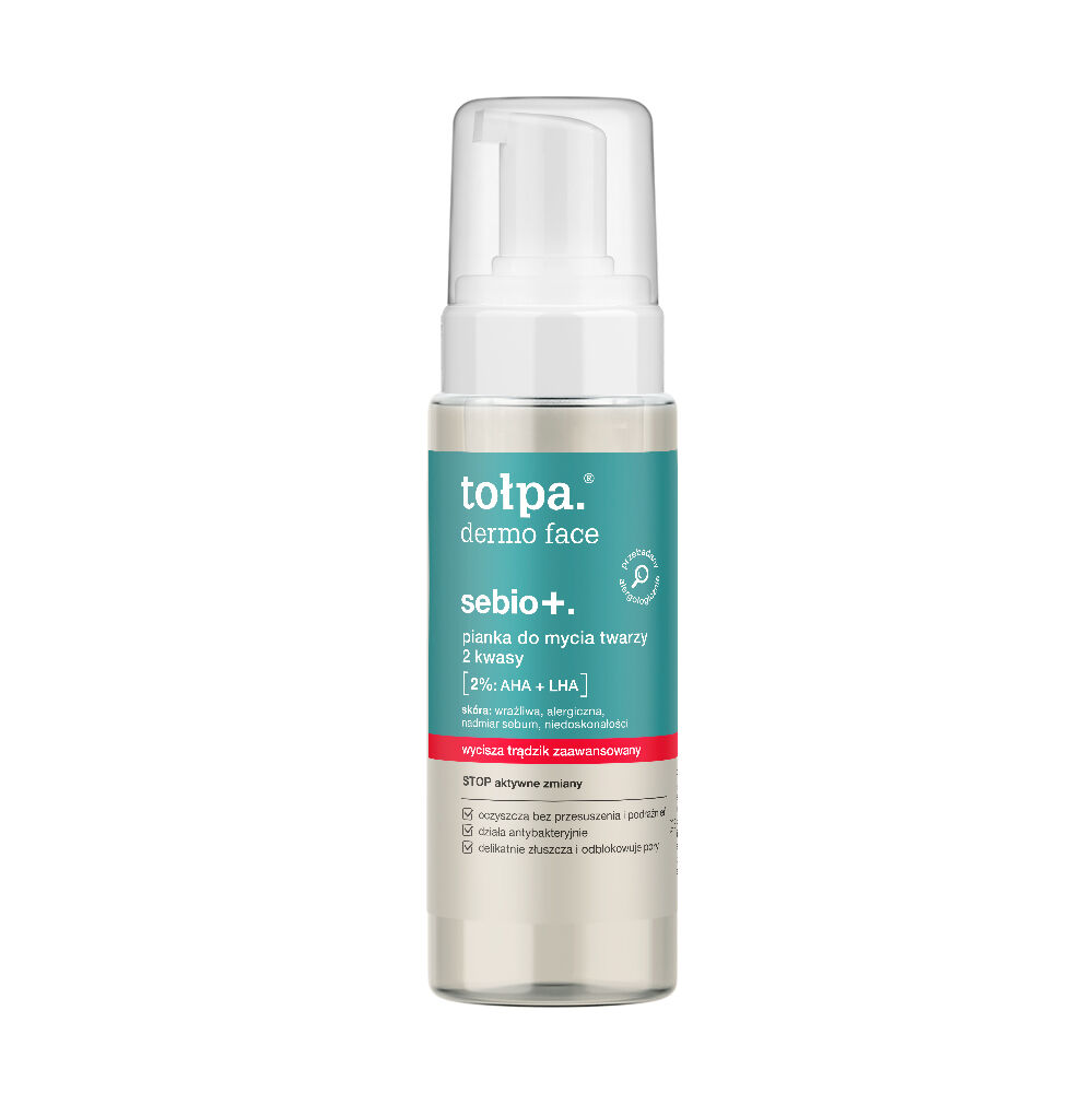 Tolpa Sebio+ Spumă de spălare facială 2 Acizi 150ml