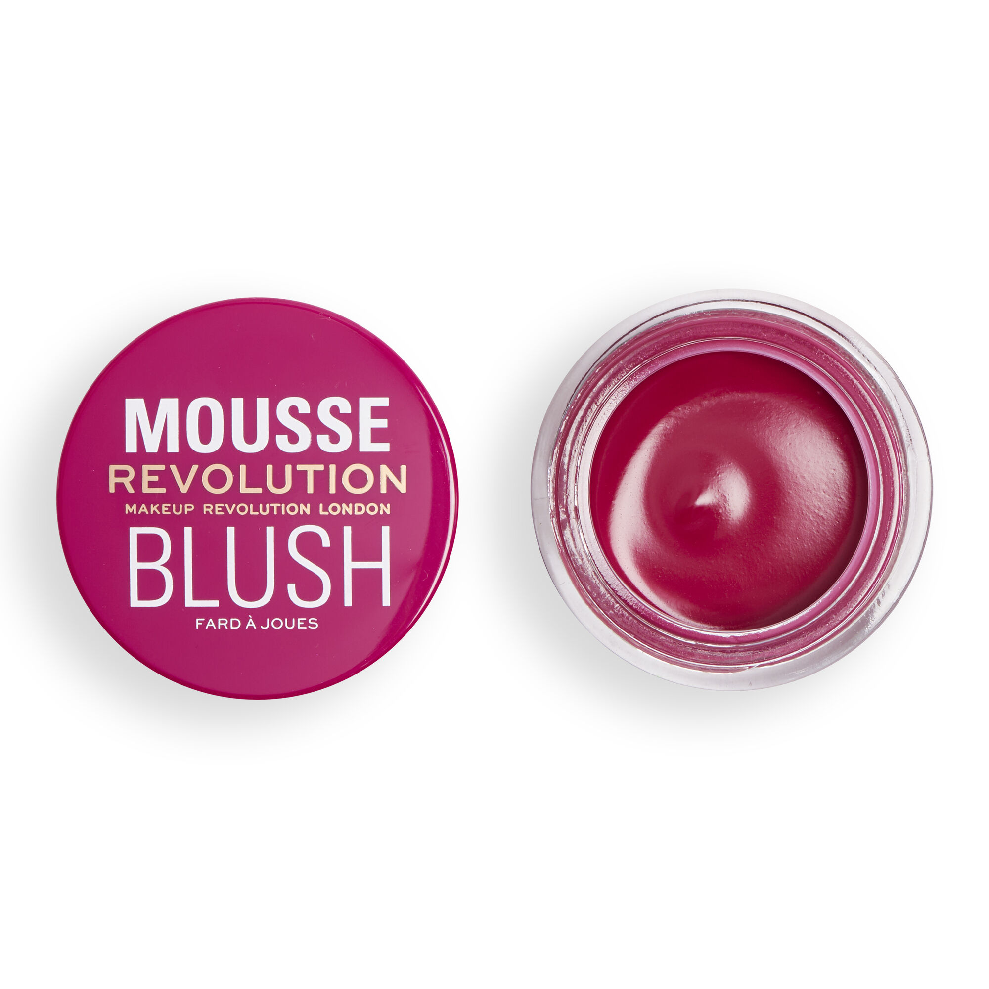 Makeup Revolution Mousse Blush Deep Pink 6g