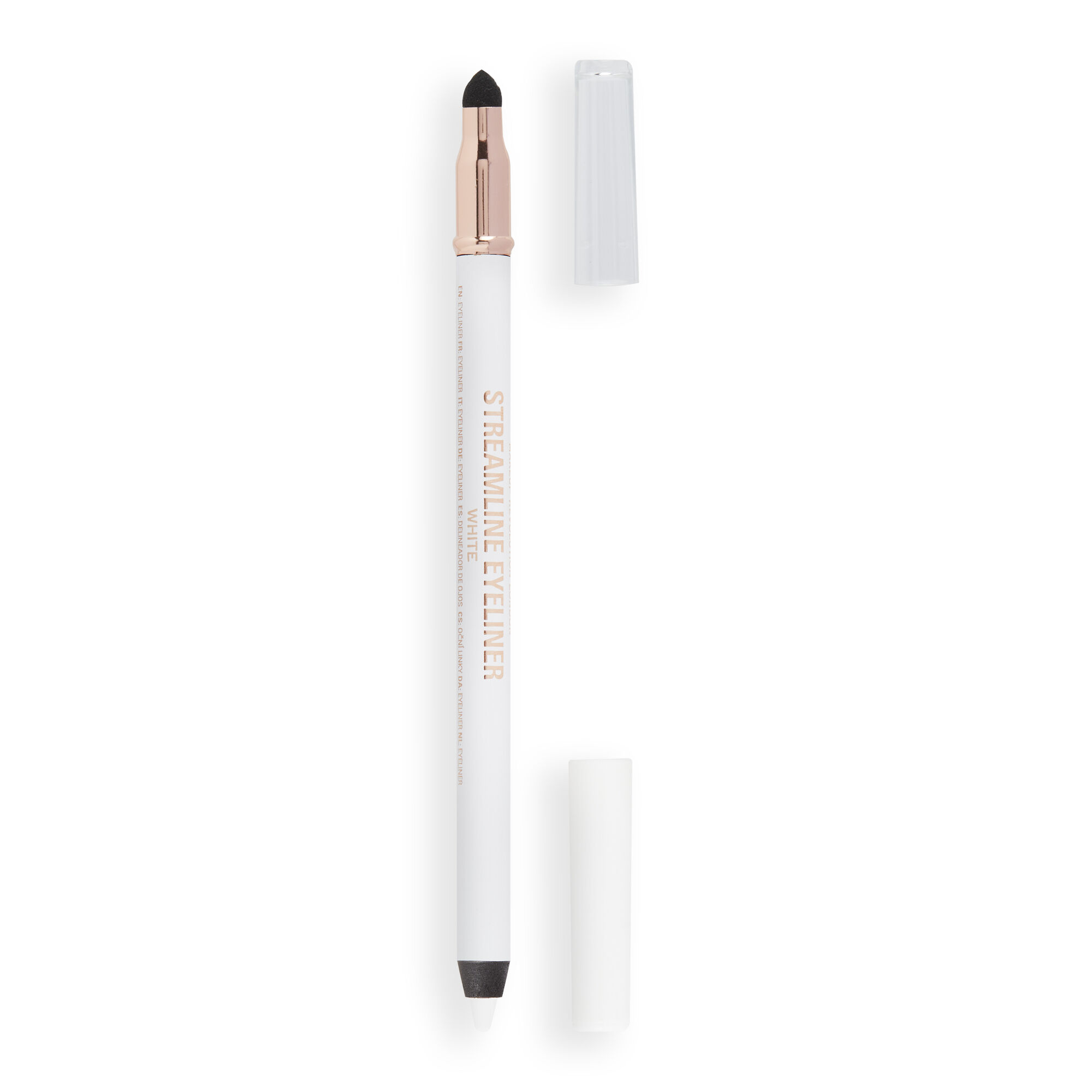 Makeup Revolution Streamline Eyeliner creion alb